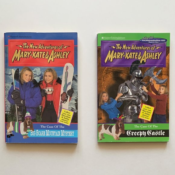 The New Adventures of Mary-Kate & Ashley Books: Creepy Castle & Mountain Mystery - Picture 1 of 12
